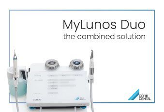 MyLunos Duo® – namizna enota za ultrazvočno terapijo in terapijo s prahom